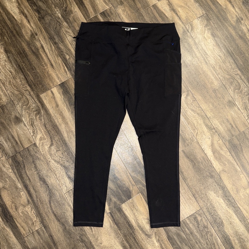 Carhartt Force Lightweight Fitted Leggings Women's XL Black Utility Pockets
